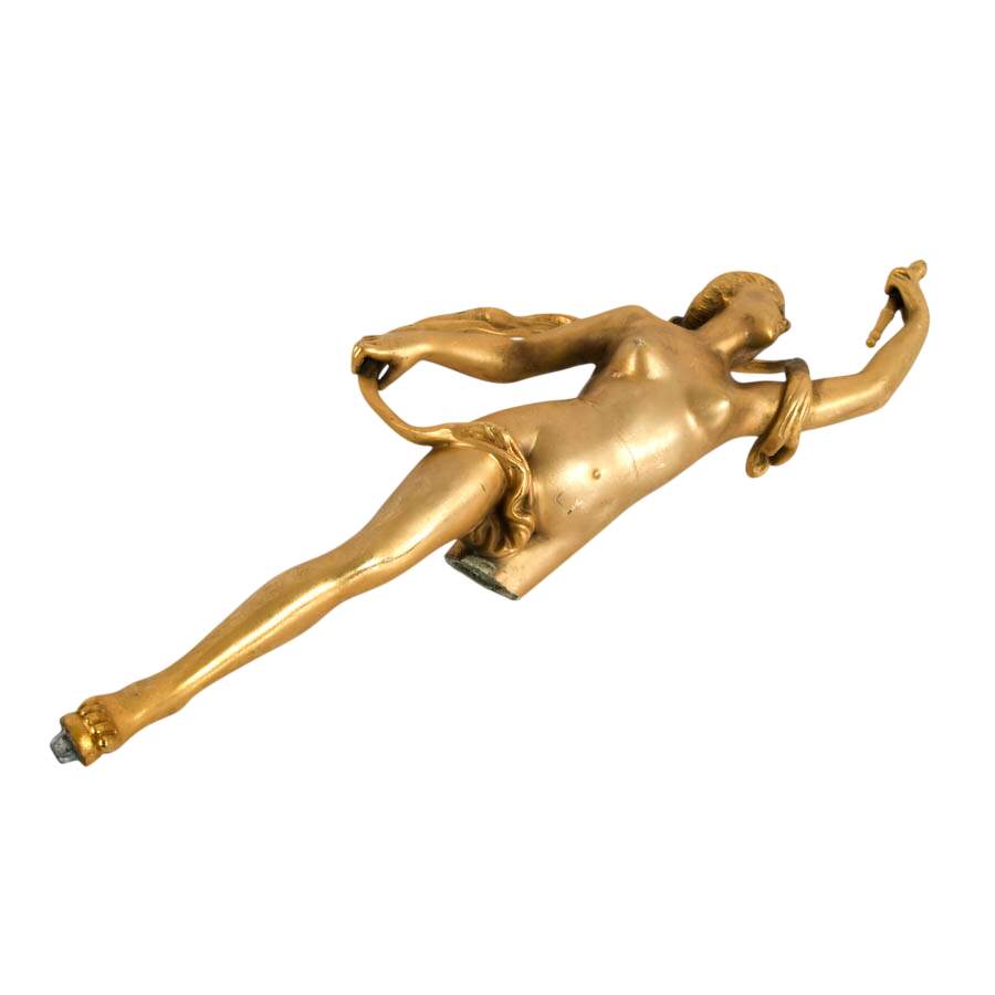 Art Deco Cold-Painted Spelter Figure-4