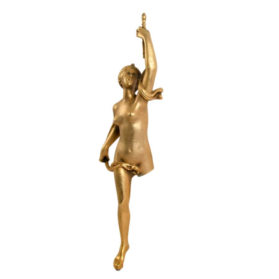 Art Deco Cold-Painted Spelter Figure-1