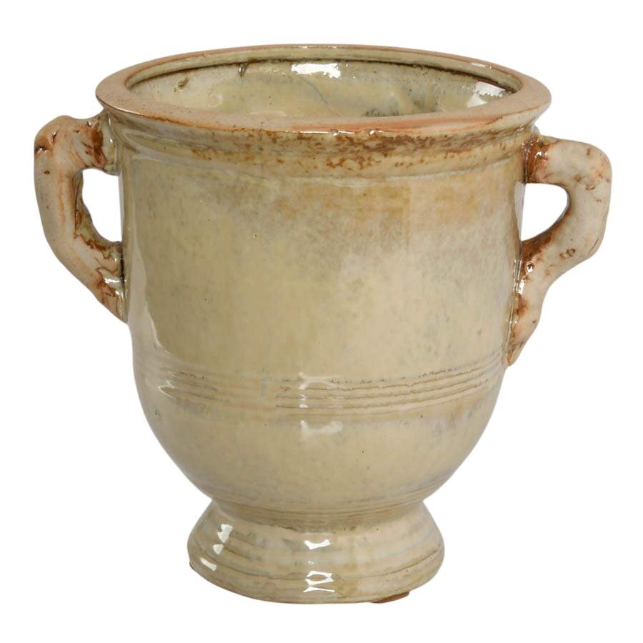 Arts & Crafts-Style Glazed Jardinière-4