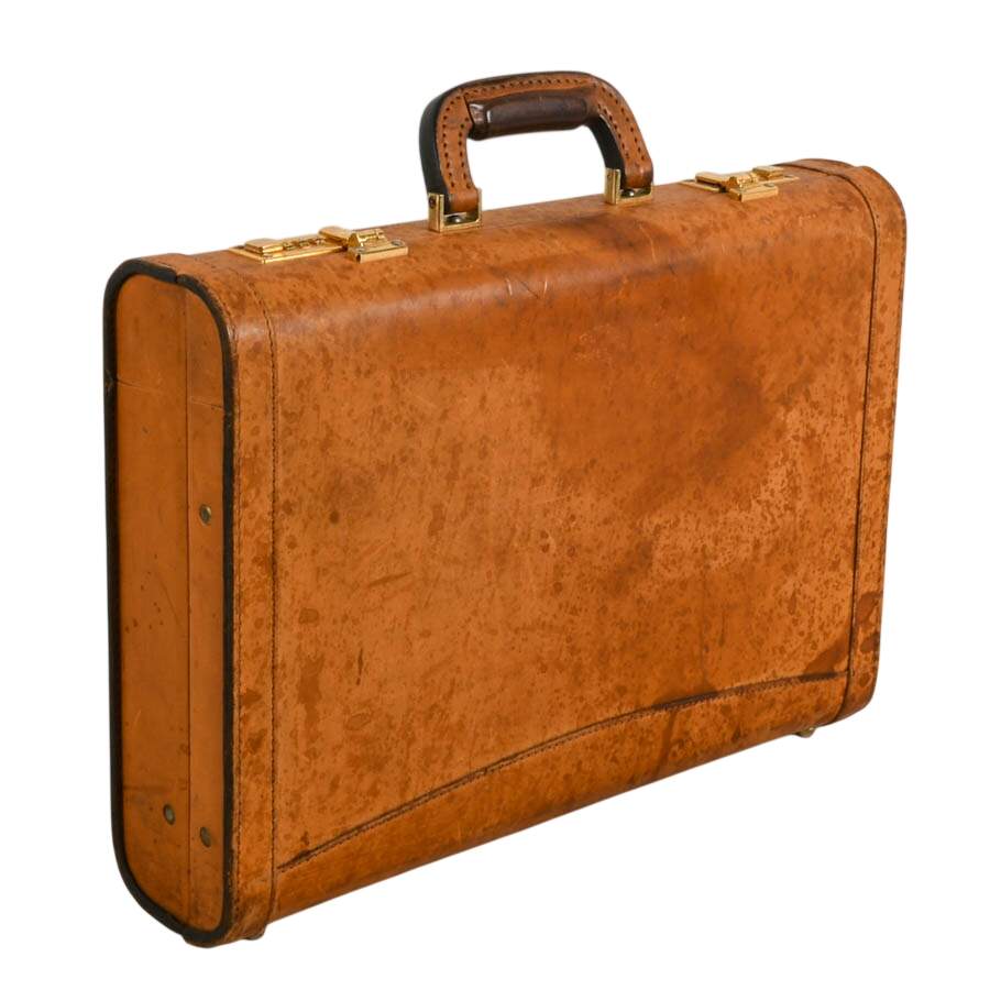 Renwick and Presto Leather Briefcase-3