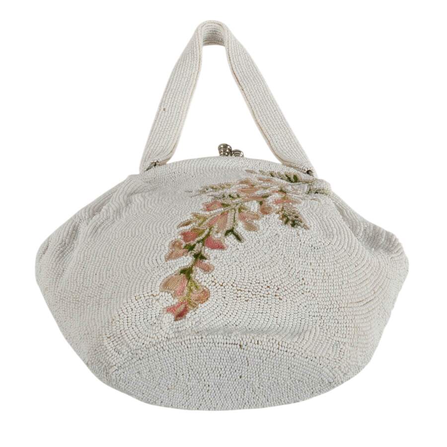 1950s Hand-Made Belgium Walborg Beaded and Embroidered Purse-5