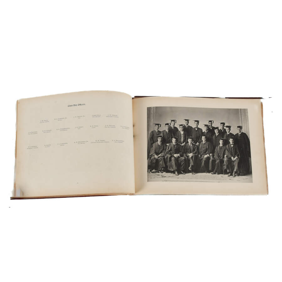 Antique Harvard Portfolio 1897 Yearbook Belonged to Dr. R. R. Hollister-6