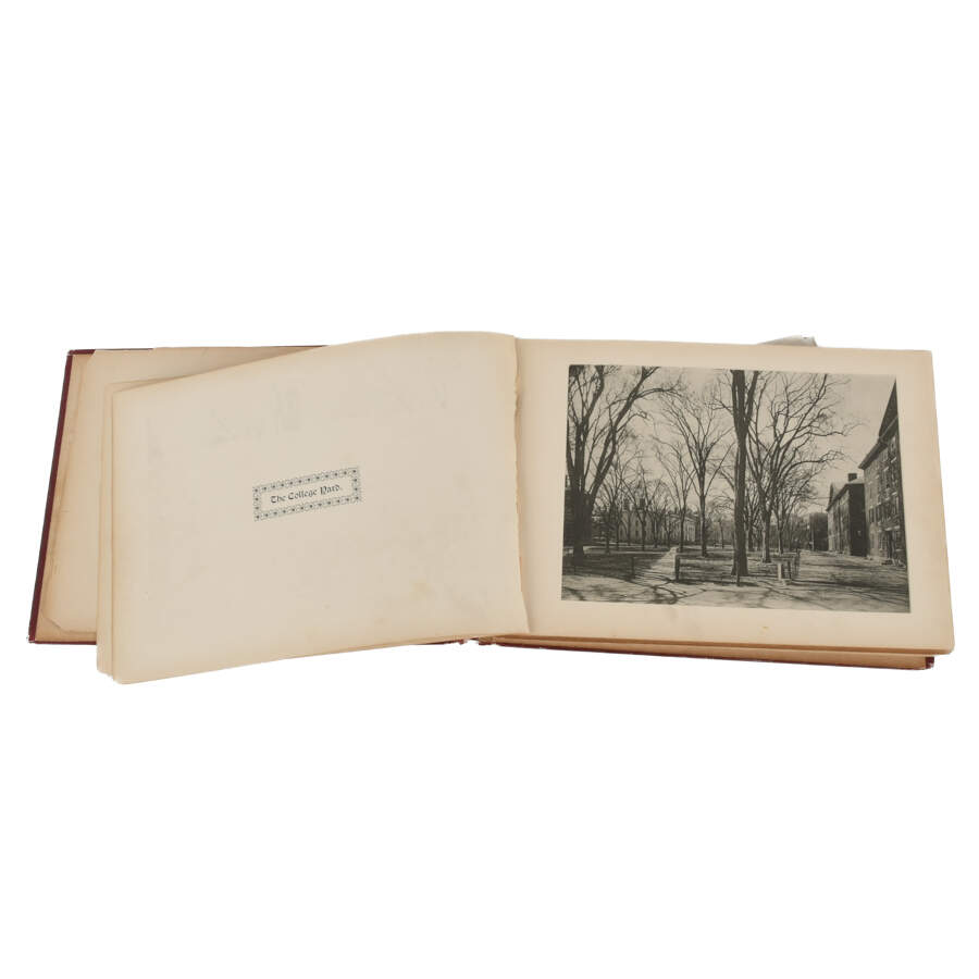 Antique Harvard Portfolio 1897 Yearbook Belonged to Dr. R. R. Hollister-5