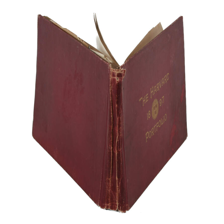 Antique Harvard Portfolio 1897 Yearbook Belonged to Dr. R. R. Hollister-4
