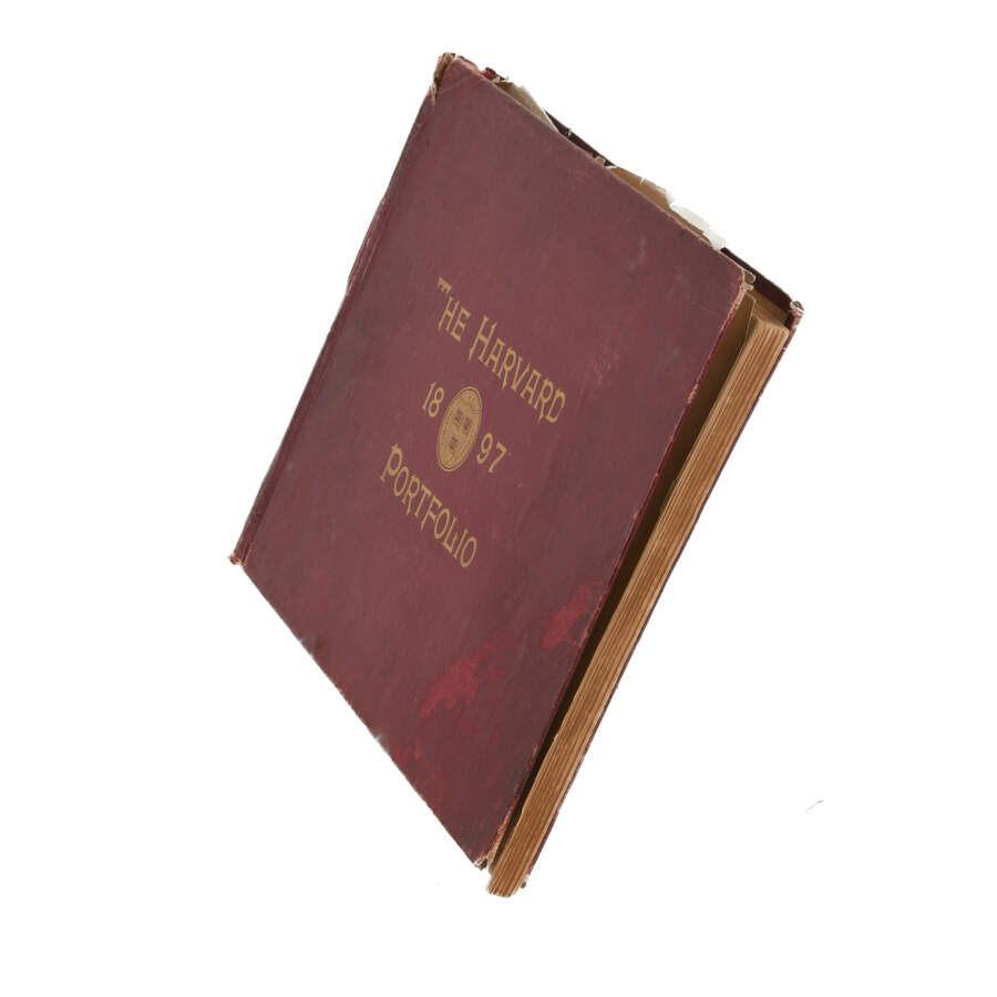 Antique Harvard Portfolio 1897 Yearbook Belonged to Dr. R. R. Hollister-2