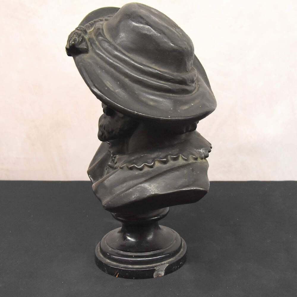 Terracotta Bust of Flemish Painter Peter Paul Rubens-4