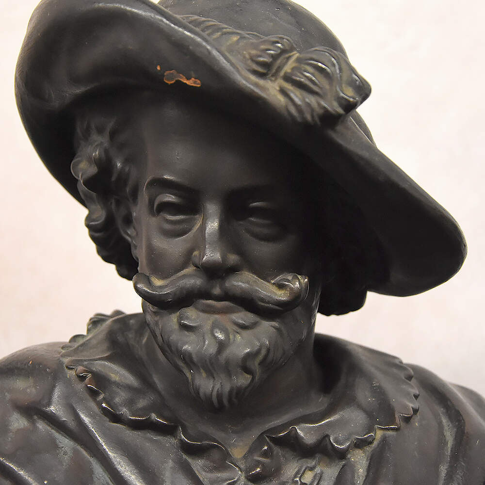 Terracotta Bust of Flemish Painter Peter Paul Rubens-2