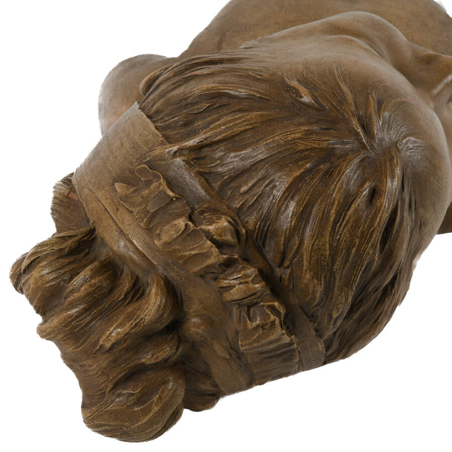 Terracotta Bust of Louise Brongniart After Jean Antoine Houdon-6