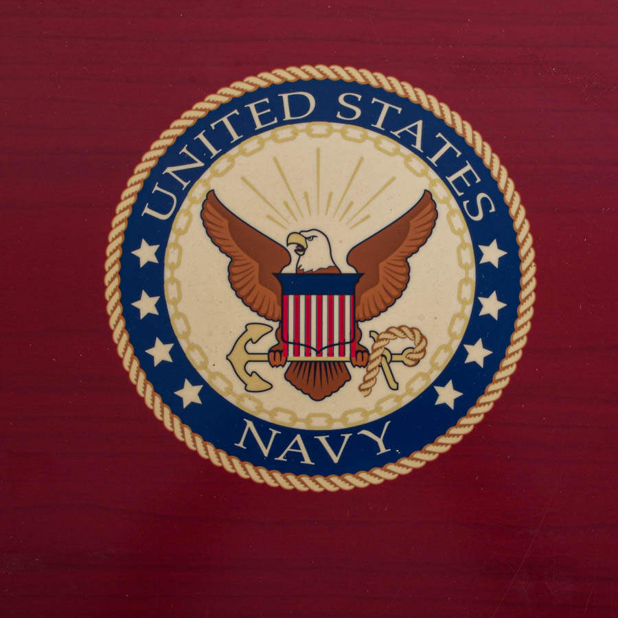 Cuban Crafters U.S. Navy Official American Emblems Humidor-6