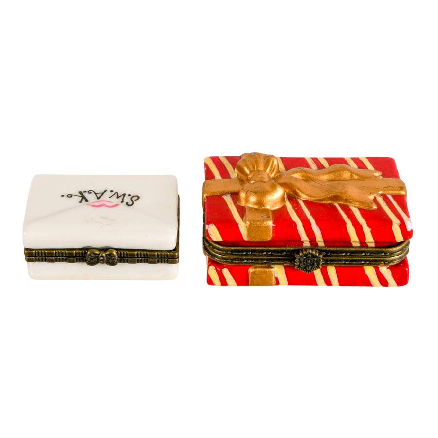 Six Christmas Porcelain Jewelry Boxes-4