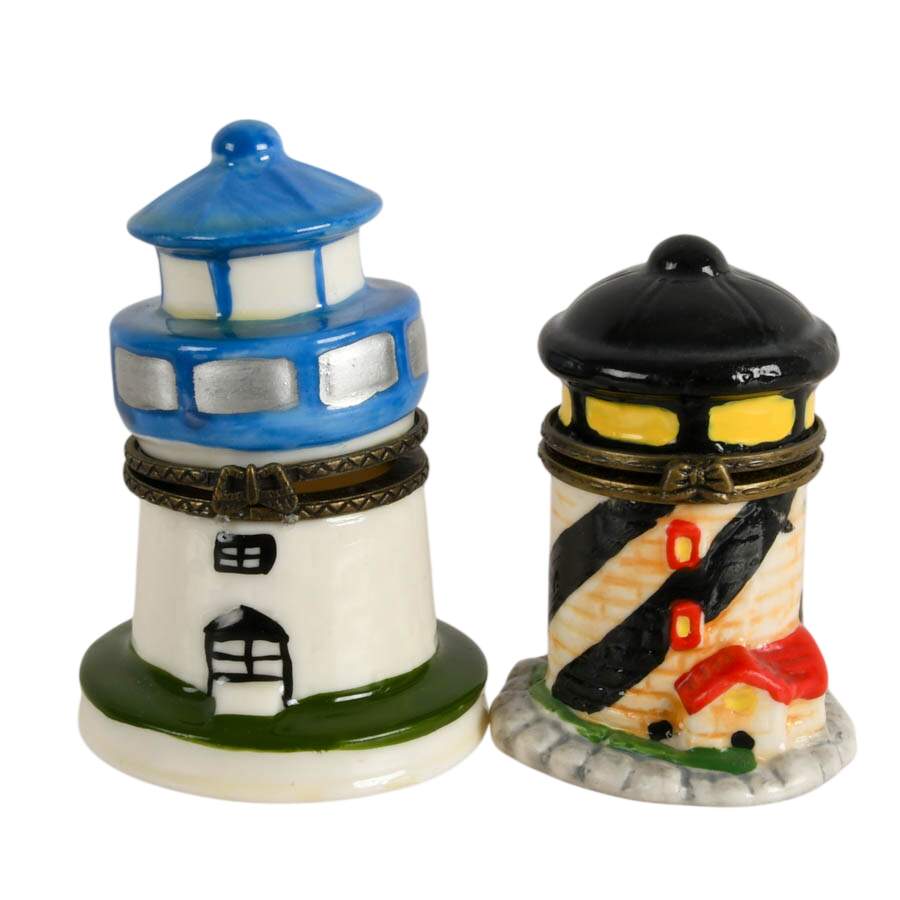 Seven Porcelain Nautical Trinket Boxes-3