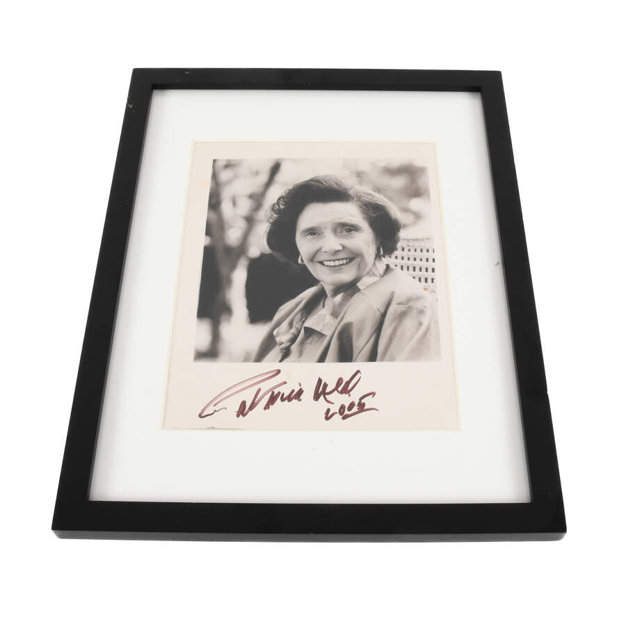 Framed Signed Autograph of Actress Patrica Neal-4