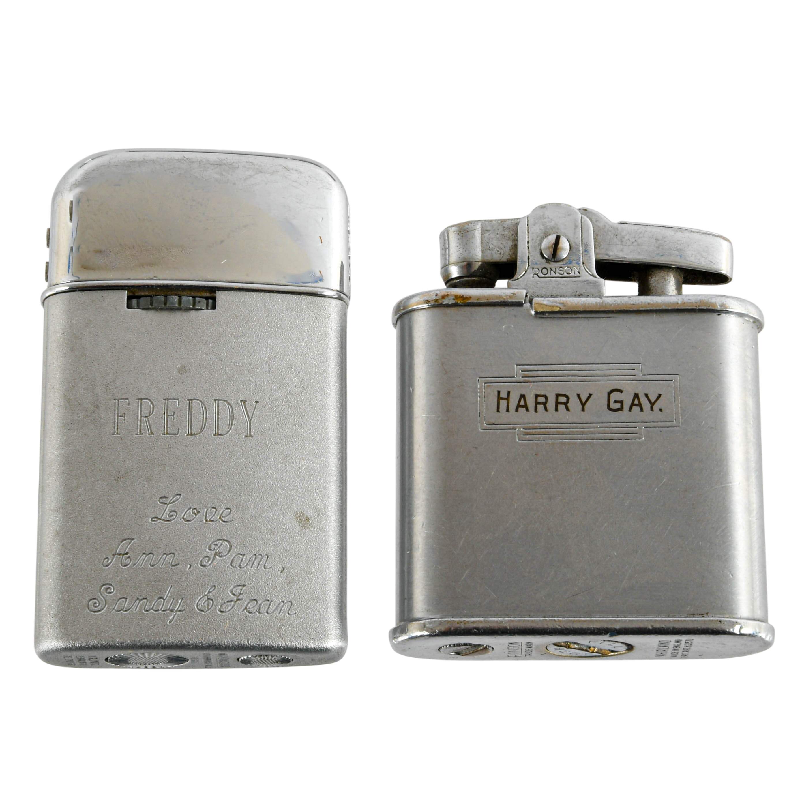 Grouping of Six Ronson Lighters-4