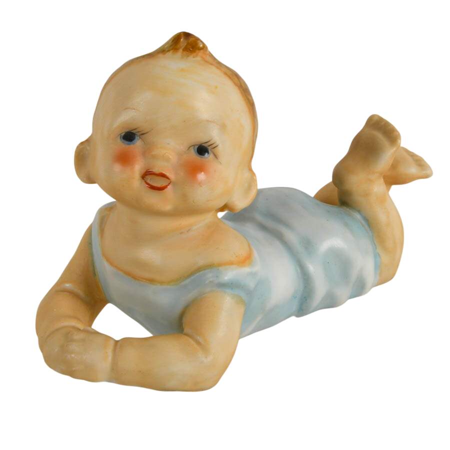Trio of Japanese Bisque Piano Babies-5