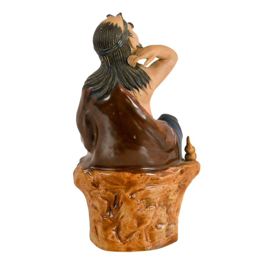 Antique Chinese Shiwan Li Tieguai Porcelain Figure-3