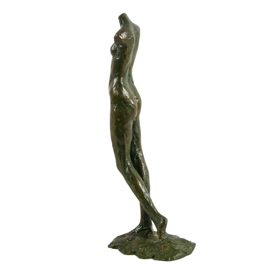 Signed Tom Corbit Limited-Edition 14/40 Bronze Sculpture-3
