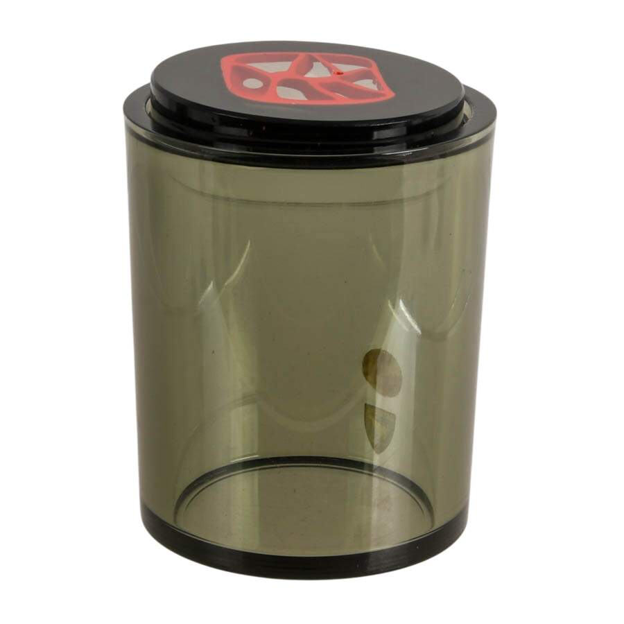 Mid-Century Orrefors Abstract Glass Jar-1