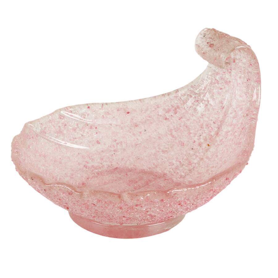 Mid-Century Modern Fratelli Toso Murano Glass Shell Bowl-3