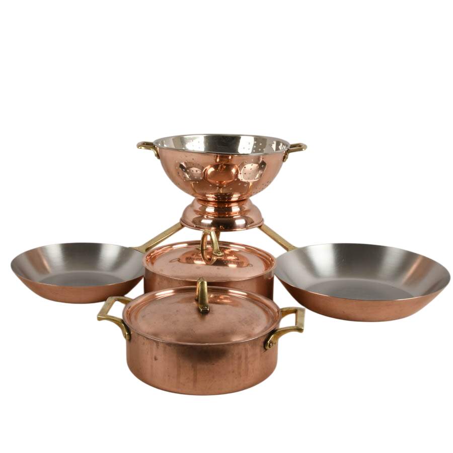 Five-Piece Stainless Steel Sauce, Sauté, and Colander Set-2