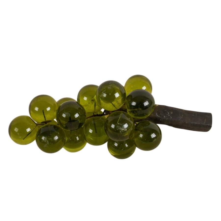 Vintage Decorative Acrylic Grape Clusters in Basket-5