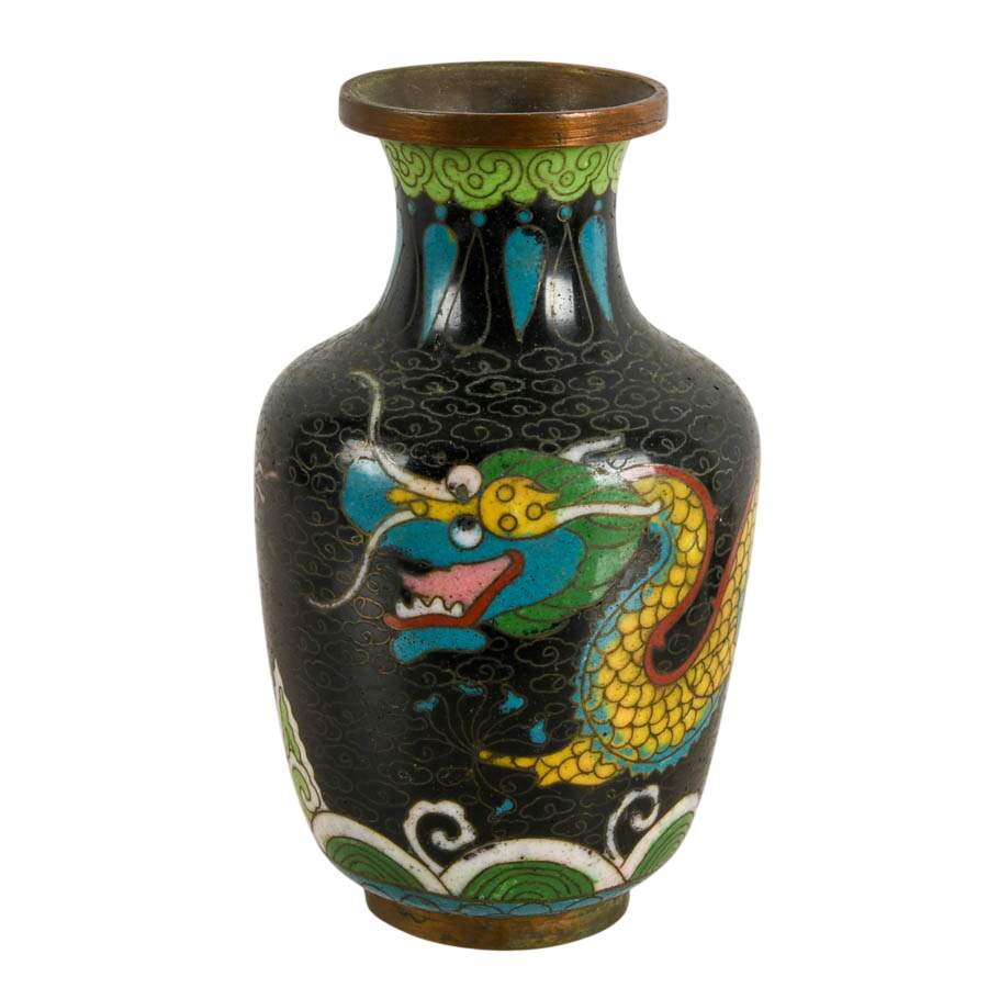 Three-Piece Asian Export Dragon Gift Set-2