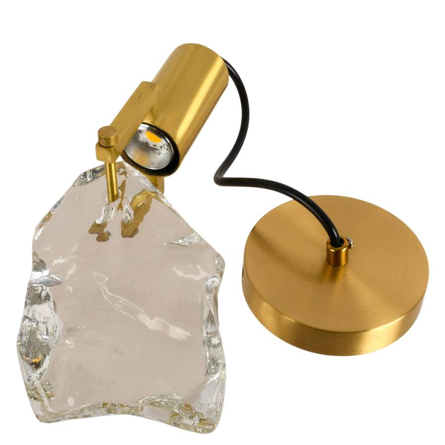 Single Head Modern LED Crystal Pendant Light-4