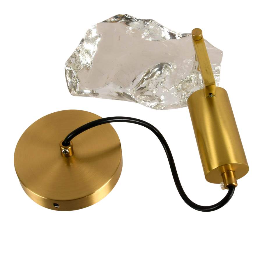 Single Head Modern LED Crystal Pendant Light-2