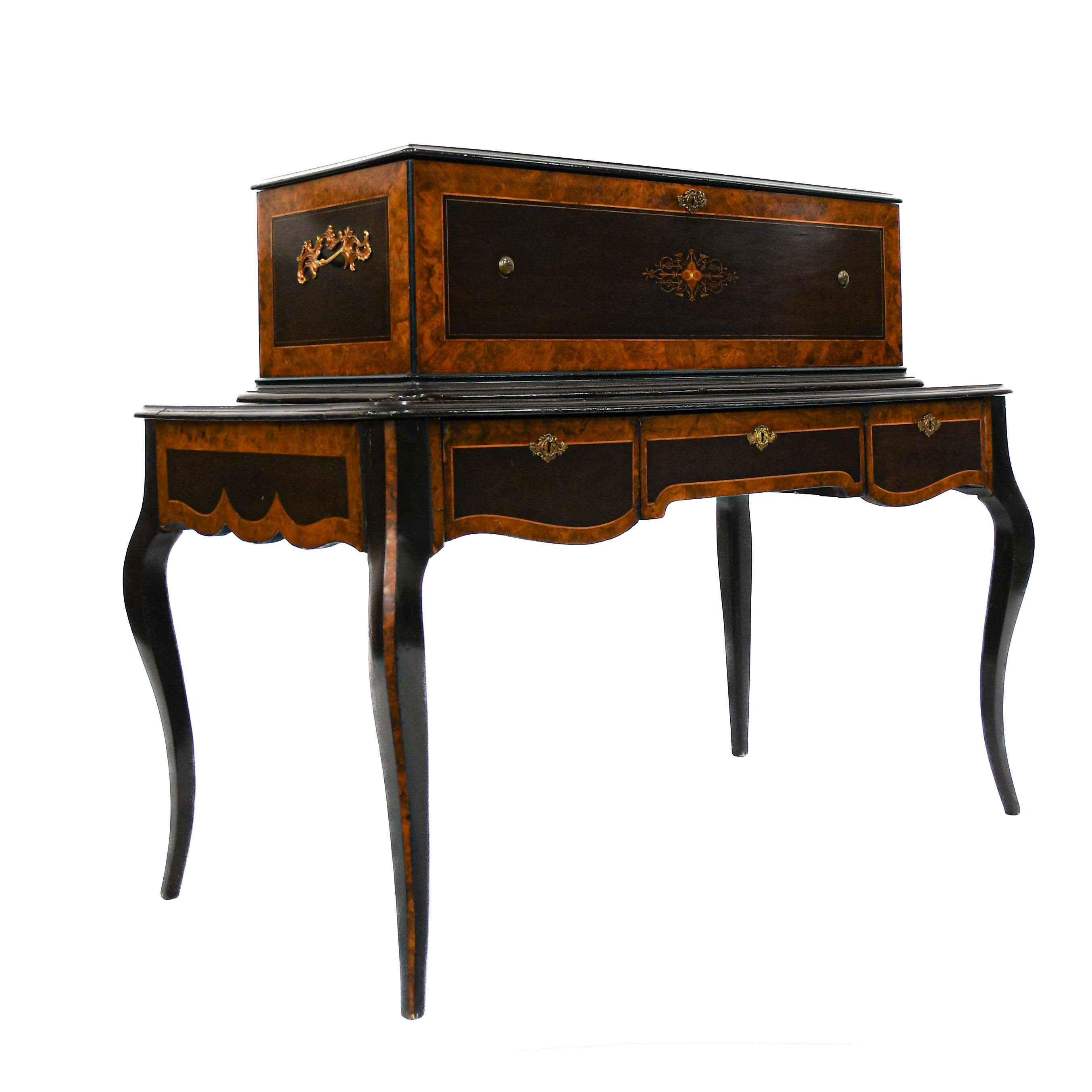 Paillard of St. Croix Swiss Orchestral Interchangeable Cylinder Music Box-12