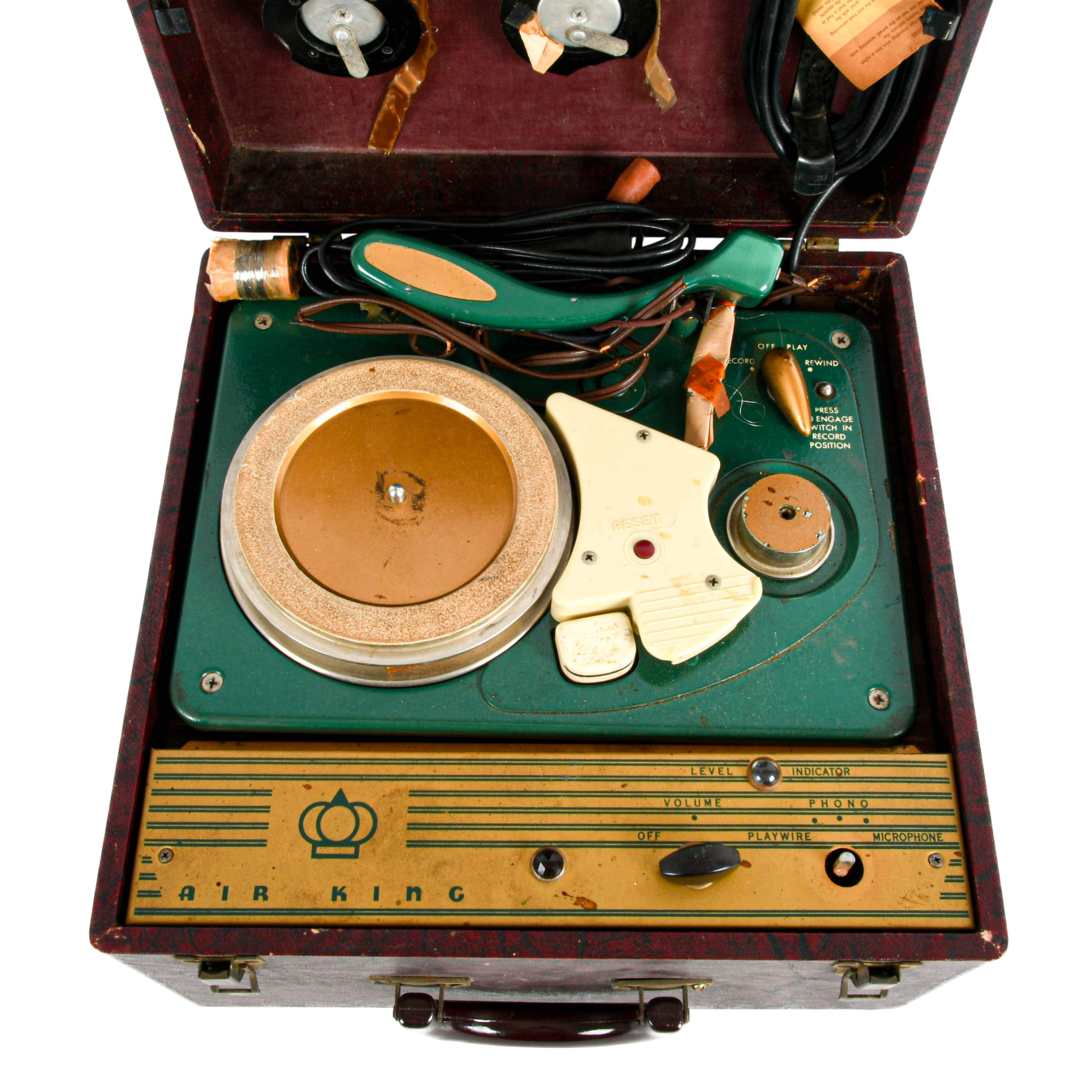Antique Air King Record-Recorder Player A750-3