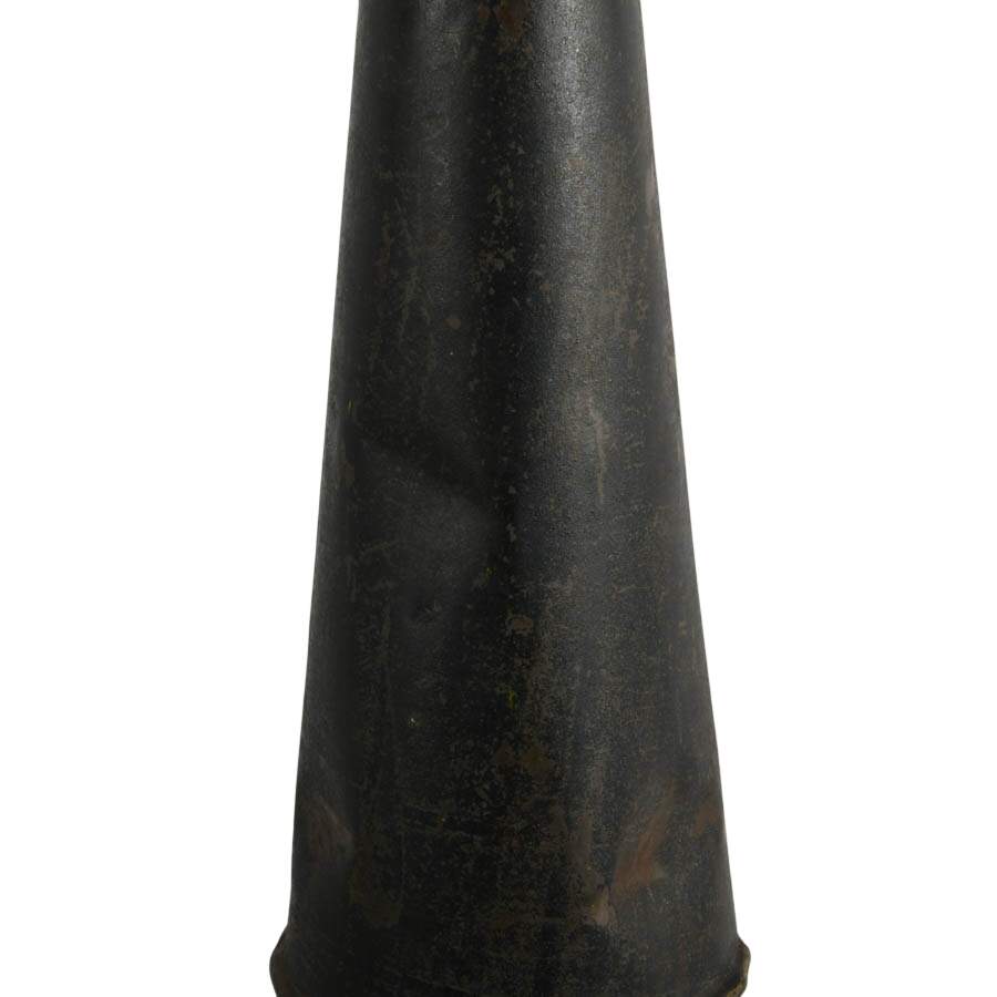 Antique Morning Glory Phonograph Horn by Tea Tray Co.-5