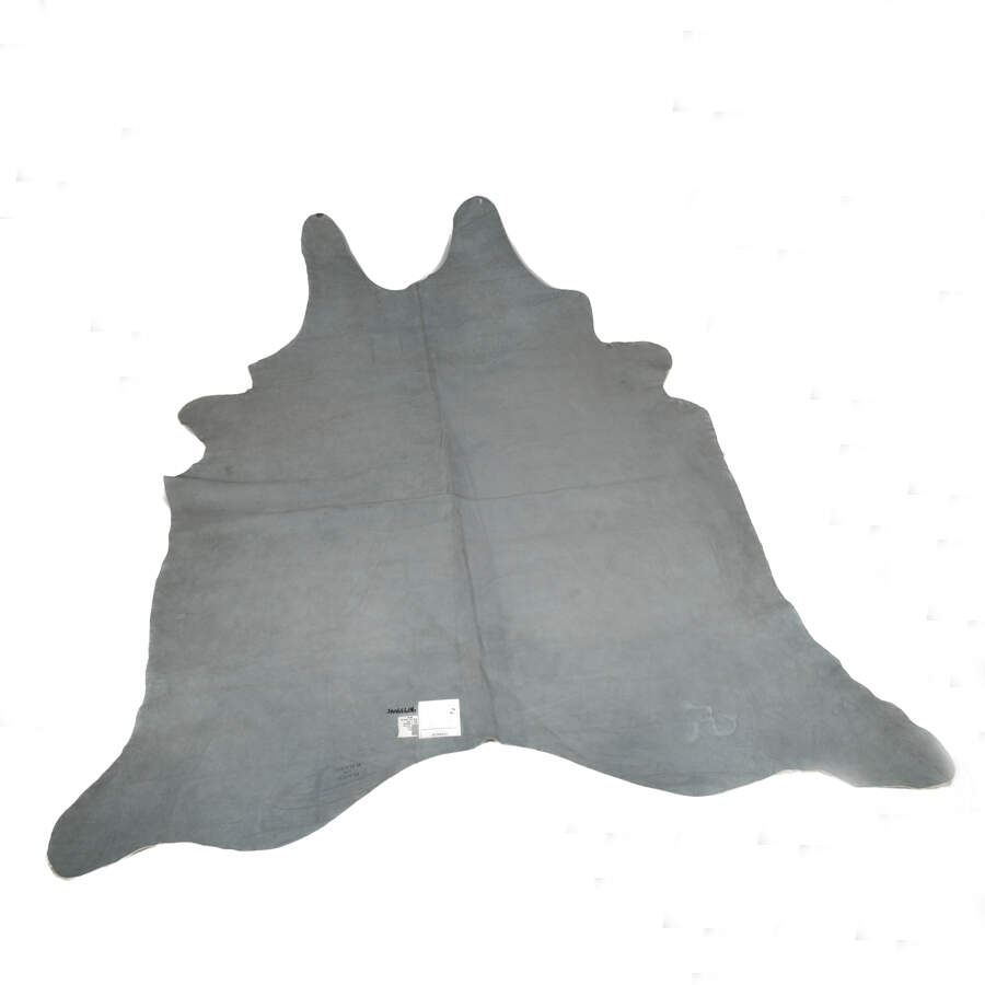 Natural Cowhide Rug with Stenciled Zebra Print-7