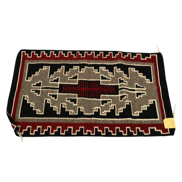 Handwoven by Goria Mailma Wool Klagetoh Navajo Rug-6