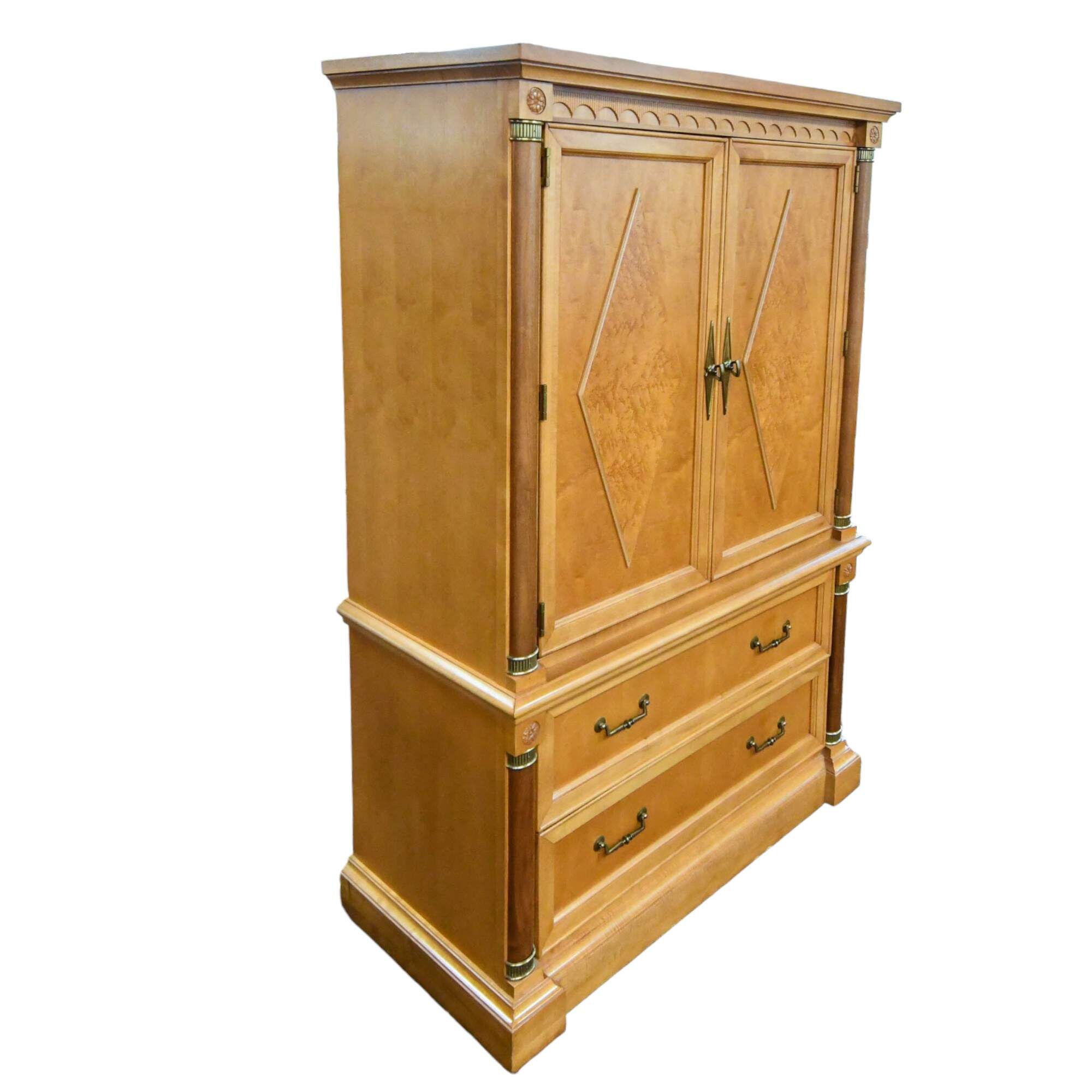 Vintage Stanley Furniture Art Deco Style 6-Piece Bedroom Set-8