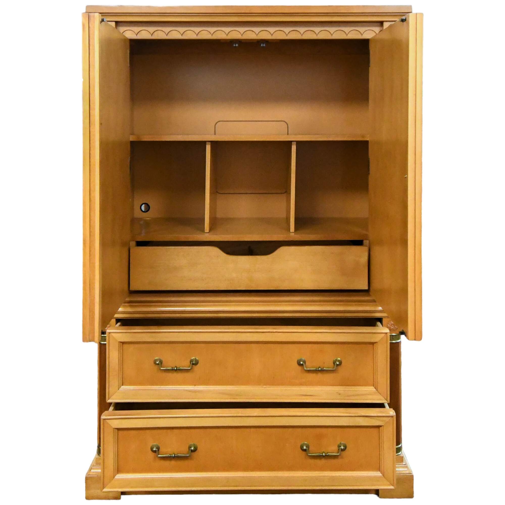 Vintage Stanley Furniture Art Deco Style 6-Piece Bedroom Set-2