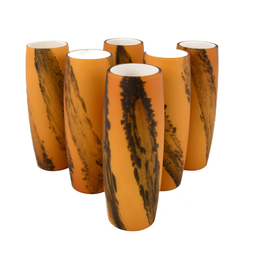 Set of 6 Glass Shade Covers-2
