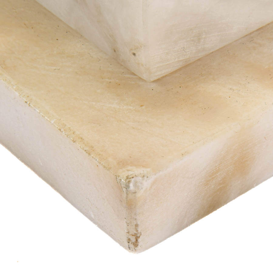 Neoclassical Alabaster Marble Table Lamp with Shade-5