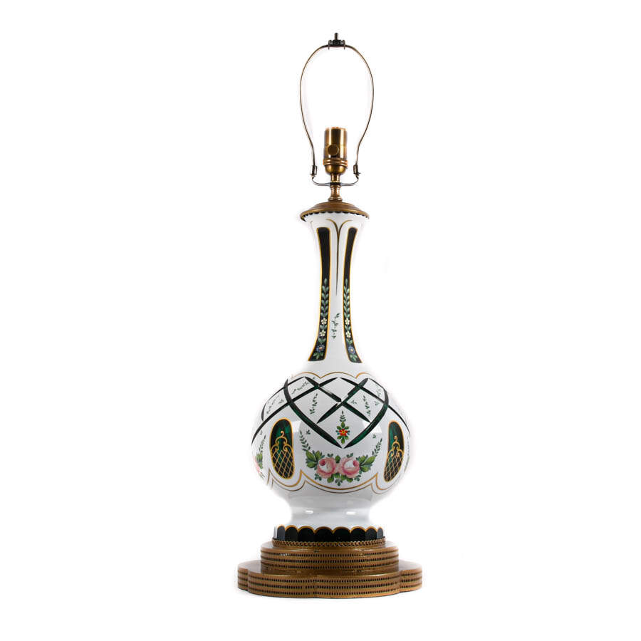 Bohemian Czech Table Lamp-2