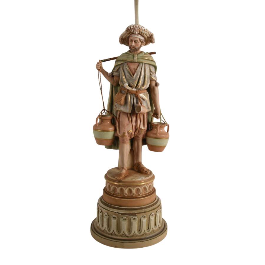 Italian Figural Shepard Table Lamp-3