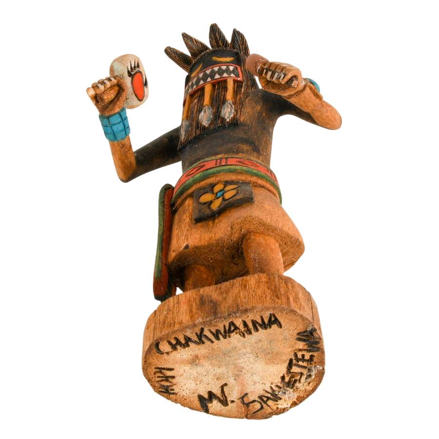 Signed Sakiestewa Chakwaine Katsina Doll-9