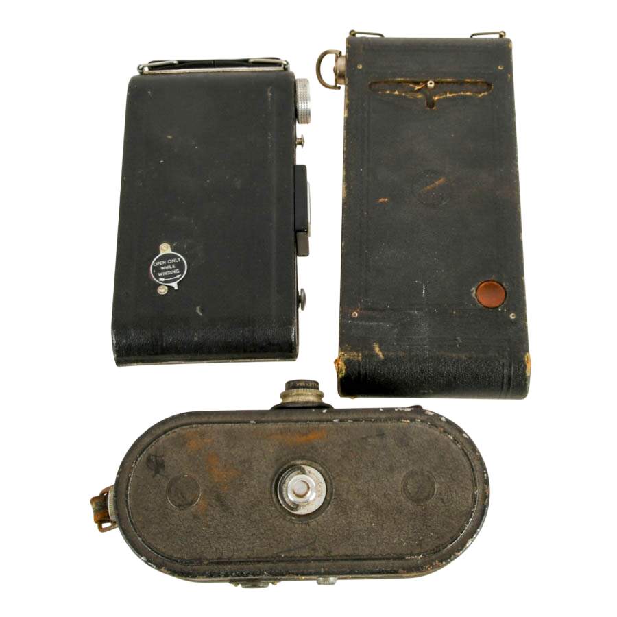 Antique Three-Piece Vintage Lot of Cameras-7