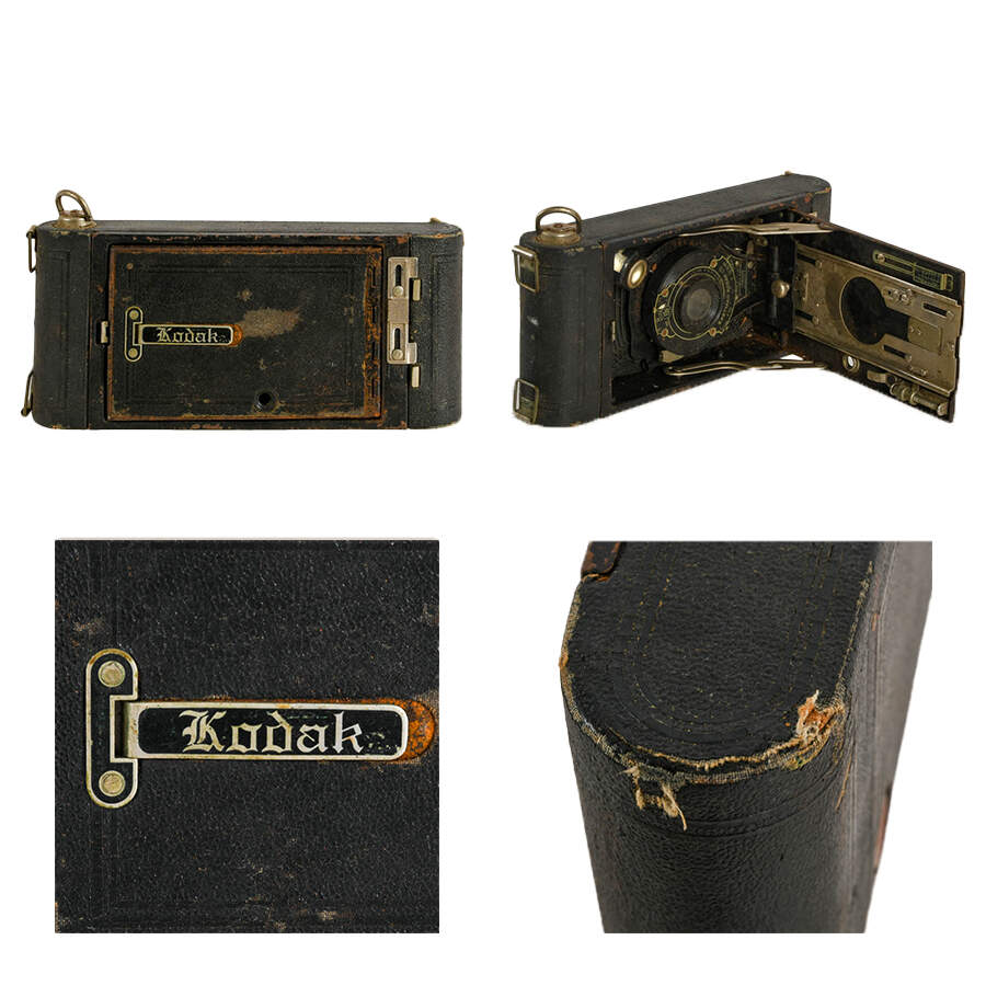 Antique Three-Piece Vintage Lot of Cameras-3