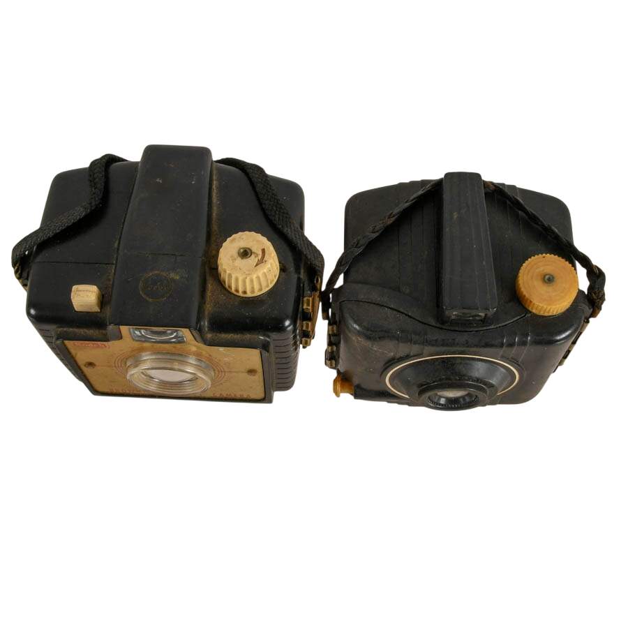 Four-Piece Kodak Brownie Cameras-5