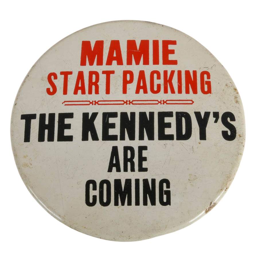 Trio of Vintage John F. Kennedy Campaign Buttons-2