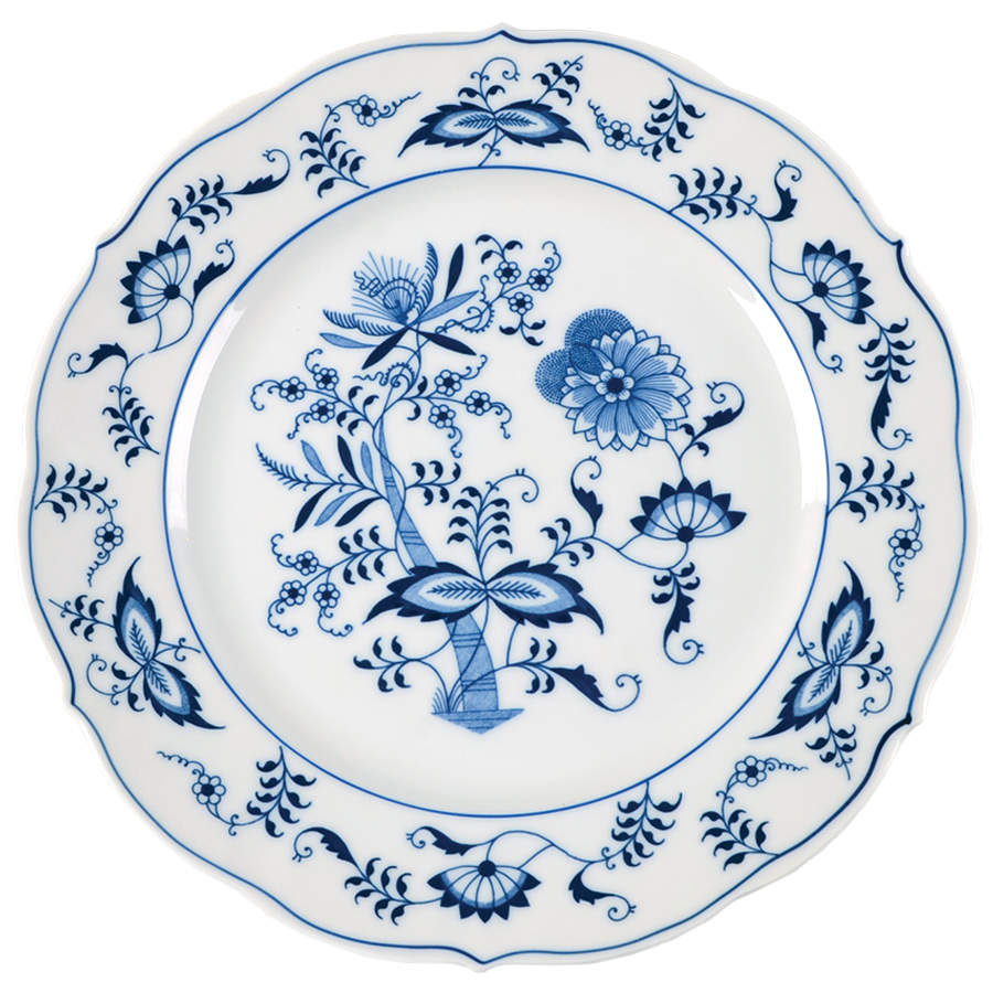Blue Danube Dinner Plate by Blue Danube (Japan) | Replacements, Ltd.