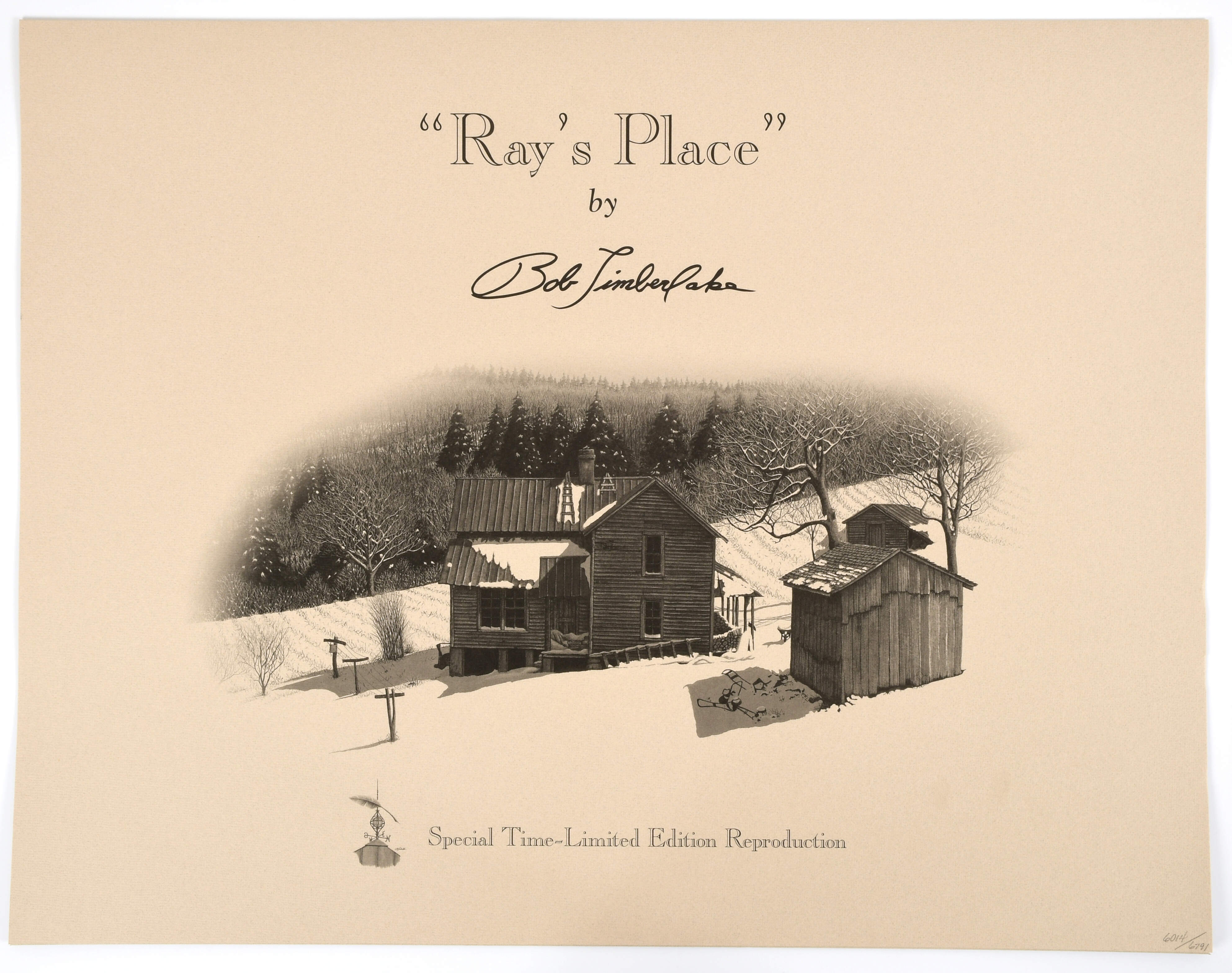 Bob Timberlake Prints Ray's Place - With Box by Bob Timberlake-3