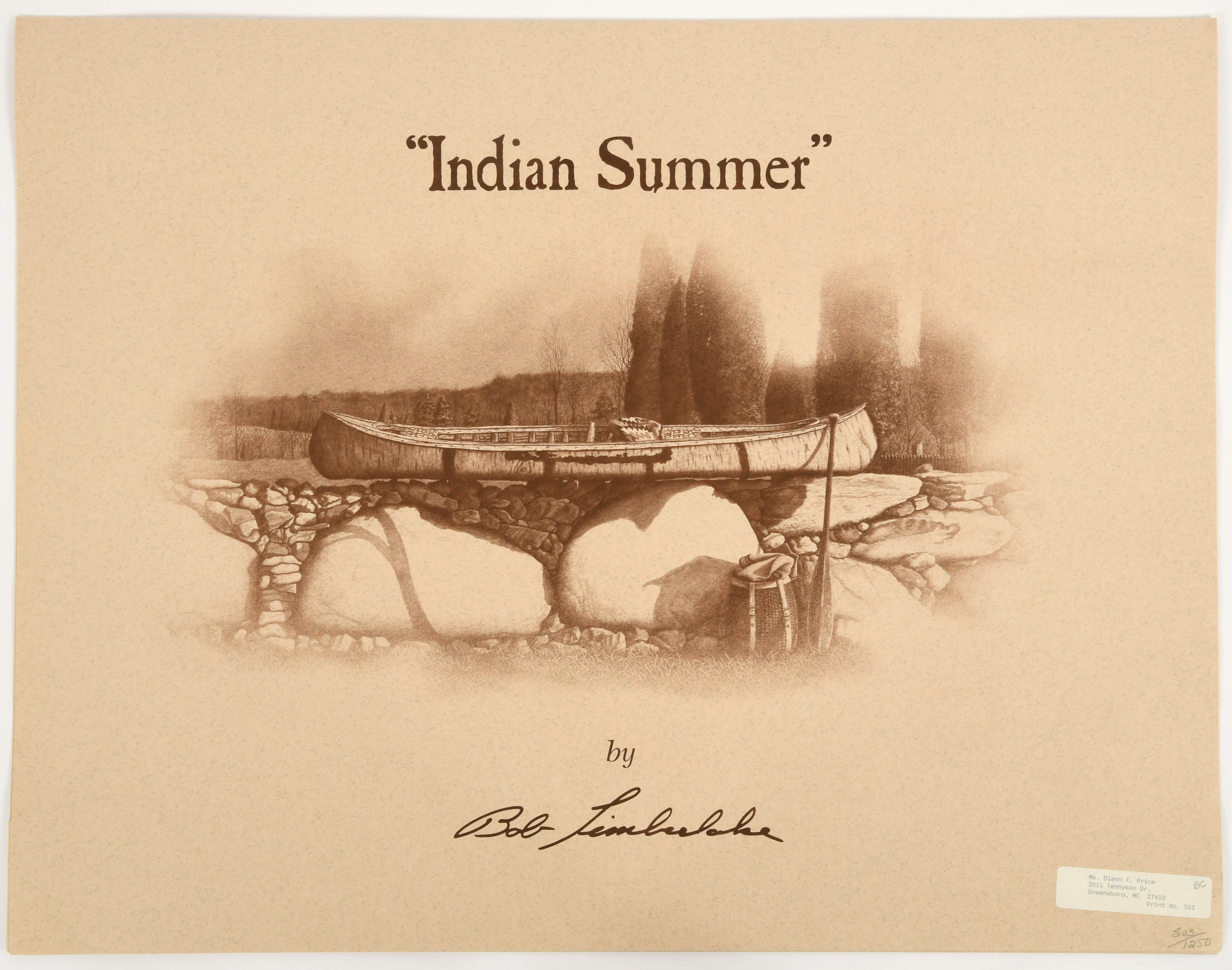 Bob Timberlake Prints Indian Summer - Boxed by Bob Timberlake-2