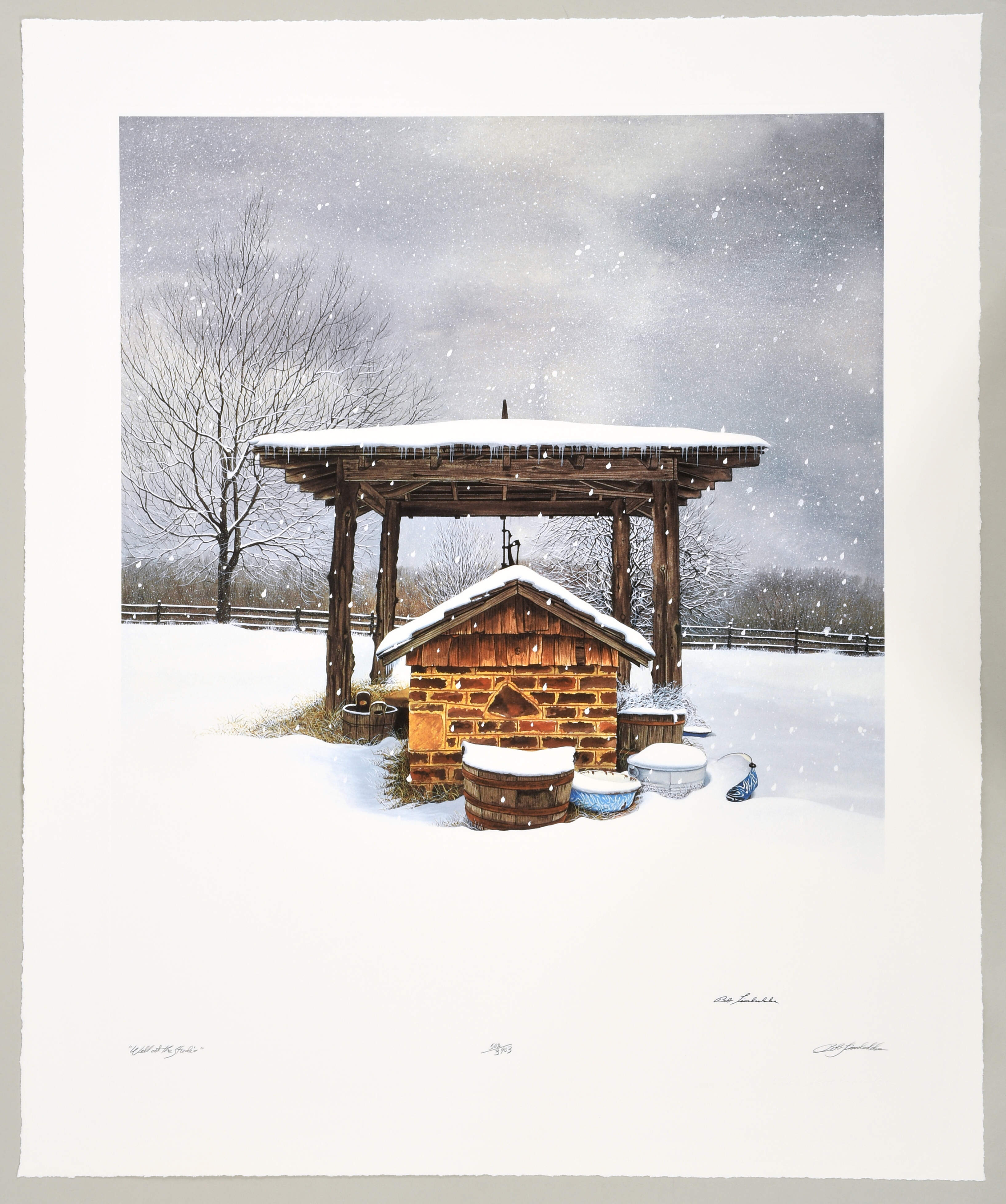Bob Timberlake Prints Well At The Studio - Boxed by Bob Timberlake-1