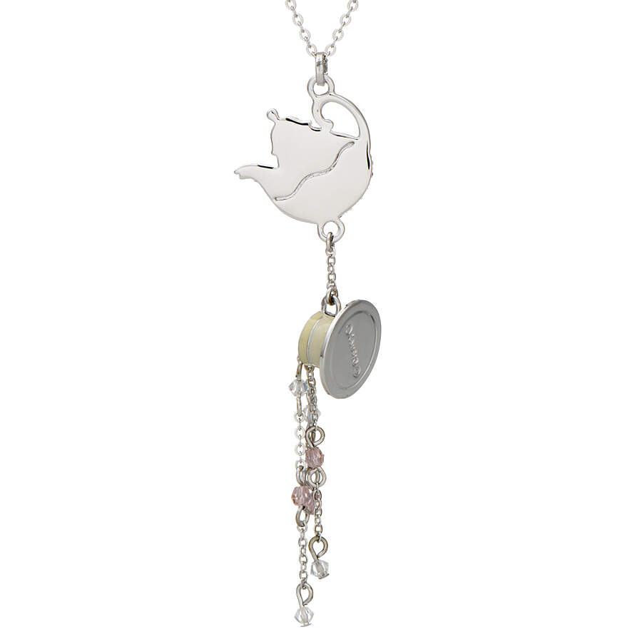 Disney Jewelery Alice In Wonderland Teaparty Necklace - With Box by Swarovski-2