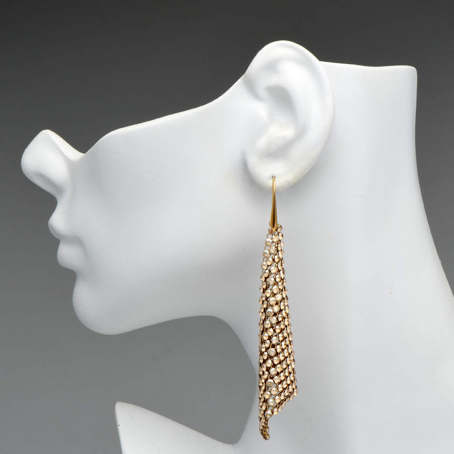 Earrings Fit Earrings Large Goldplate - Boxed by Swarovski-3