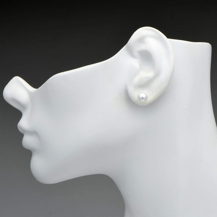 Earrings Attract Pearl & Blue Reversible - Boxed by Swarovski-4
